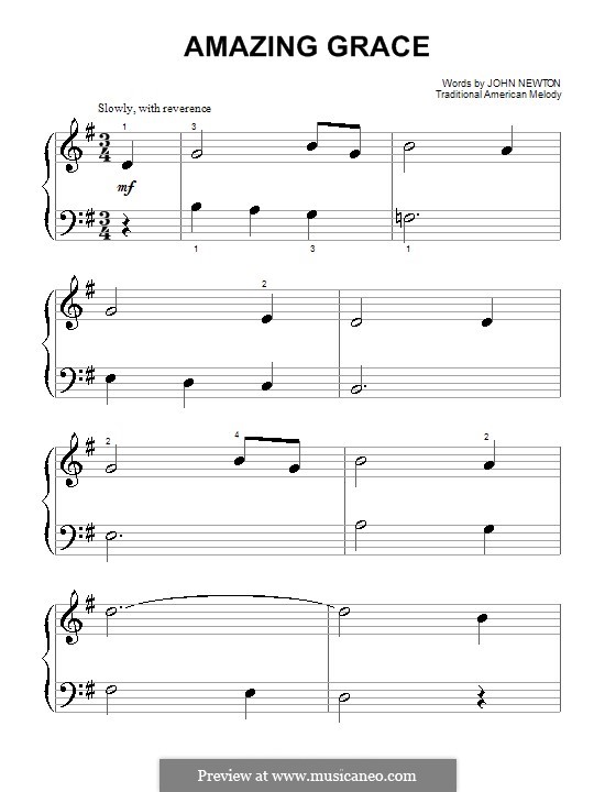 Piano version: Sehr leichte Fassung by folklore