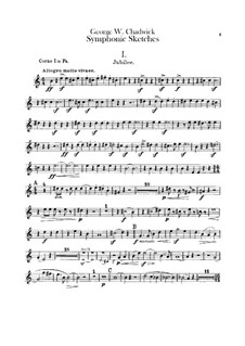 Sinfonische Skizzen: Waldhornstimmen by George Whitefield Chadwick