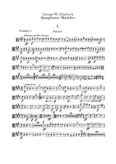 Sinfonische Skizzen: Posaunestimmen by George Whitefield Chadwick