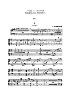 Sinfonische Skizzen: Harfenstimme by George Whitefield Chadwick