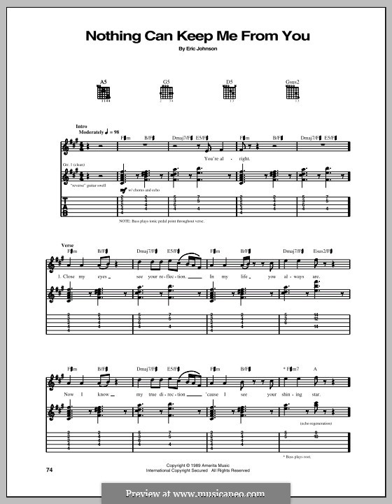 Nothing Can Keep Me from You