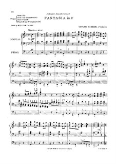 Fantasie in F-Dur: Fantasie in F-Dur by Giovanni Battista Polleri