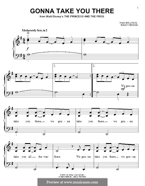 Gonna Take You There: Für Klavier, leicht by Jim Cummings