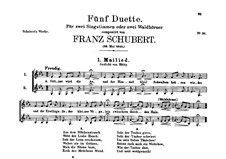 Grüner wird die Au, D.199: Grüner wird die Au by Franz Schubert