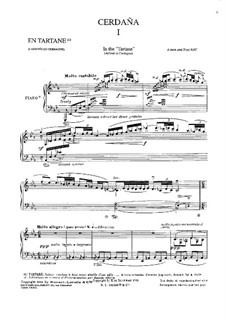 Cerdaña: Für Klavier by Déodat de Séverac