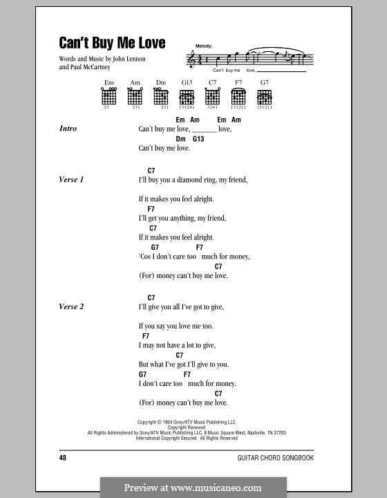 Vocal version: Text und Akkorde by John Lennon, Paul McCartney