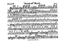 Sound Off. March: Stimmen by John Philip Sousa