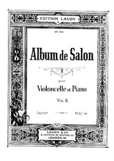 Abendlied für Cello und Klavier, Op.5: Abendlied für Cello und Klavier by Edmund S. J. van der Straeten