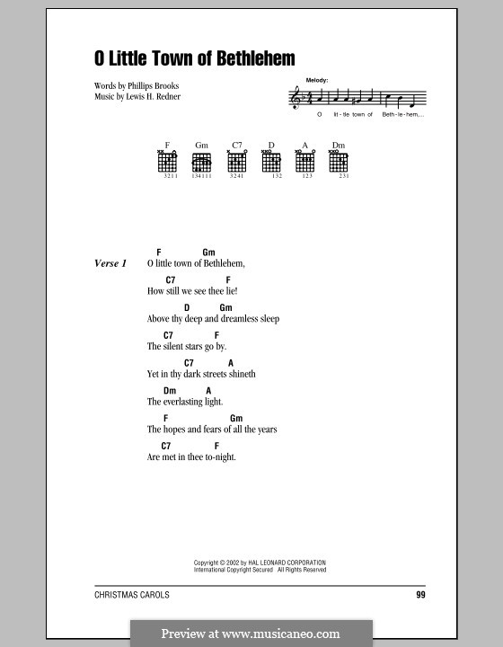 Vocal version: Text und Akkorde by Lewis Henry Redner