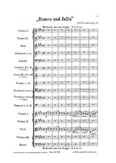 Romeo und Julia. Fantasie, Op.18: Romeo und Julia. Fantasie by Johan Svendsen