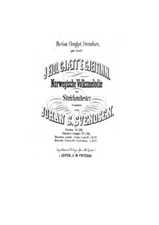 I Fjol gjætt’e Gjeitinn, Op.31: I Fjol gjætt’e Gjeitinn by Johan Svendsen