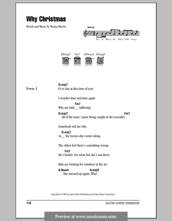 Why Christmas (Boyz II Men): Text und Akkorde by Wanya Morris