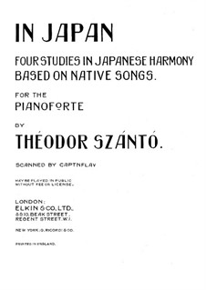 In Japan: Für Klavier by Theodor Szántó