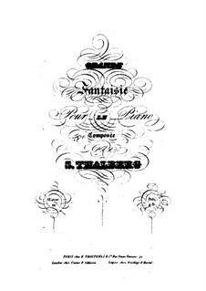 Grosse Fantasie, Op.22: Große Fantasie by Sigismond Thalberg