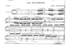 Die Schlittschuhlaüfer, Op.183: Für Klavier by Emil Waldteufel