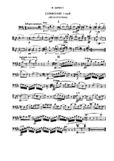 Sinfonie Nr.8 in h-Moll 'Unvollendete', D.759: Fragmente für Fagott by Franz Schubert