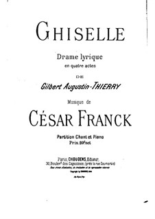 Ghiselle, FWV 50: Ghiselle by César Franck