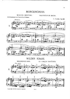 Fünfunddreißig leichte Etüden, Op.130: Fünfunddreißig leichte Etüden by Cornelius Gurlitt