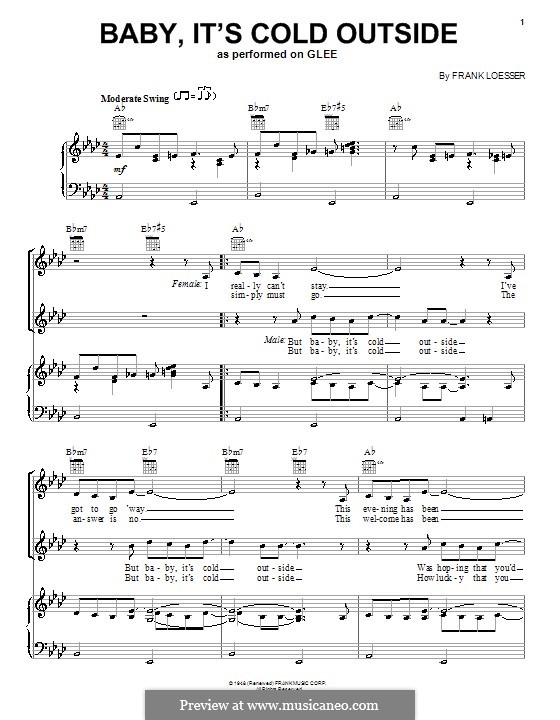 Vocal version: Für Stimme und Klavier oder Gitarre (As-Dur) by Frank Loesser