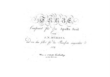 Tänze für den Apollo Saal: Heft Nr.2, Op.28 by Johann Nepomuk Hummel