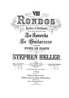 Zwei Rondos über 'Le Guitarrero' von Halevy, Op.23 No.1, 3: Zwei Rondos über 'Le Guitarrero' von Halevy by Stephen Heller