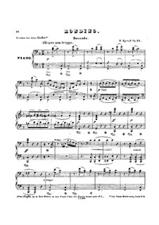 Rondino für Klavier, vierhändig, Op.22: Rondino für Klavier, vierhändig by Halfdan Kjerulf