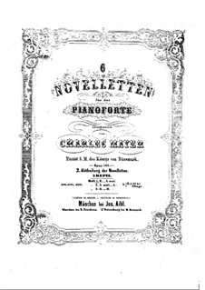 Sechs Novelletten, Op.183: Für Klavier by Charles Mayer