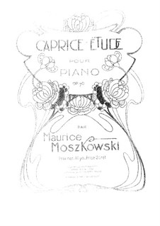 Zwei Stücke für Klavier, Op.70: Vollsammlung by Moritz Moszkowski