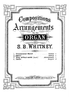 Canon in Octave: Canon in Octave by Samuel Brenton Whitney