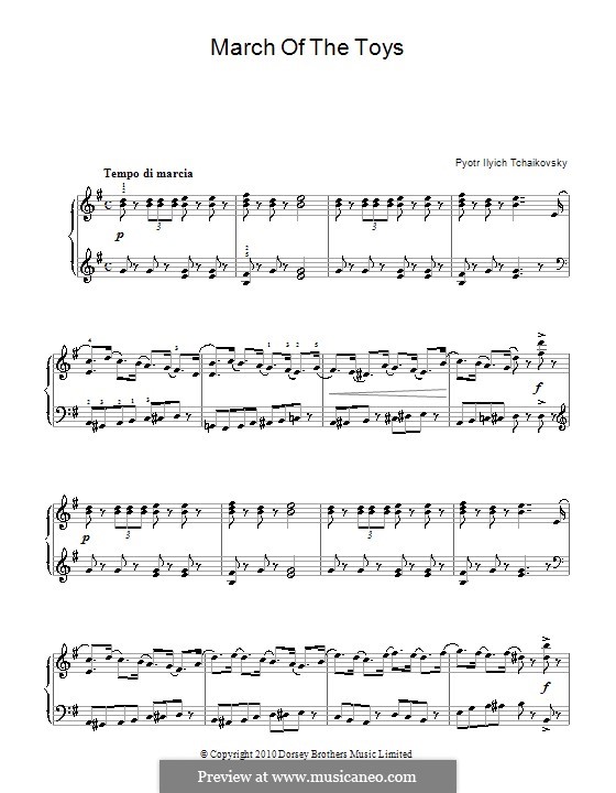 Nr.2 Marsch: Für Klavier by Pjotr Tschaikowski