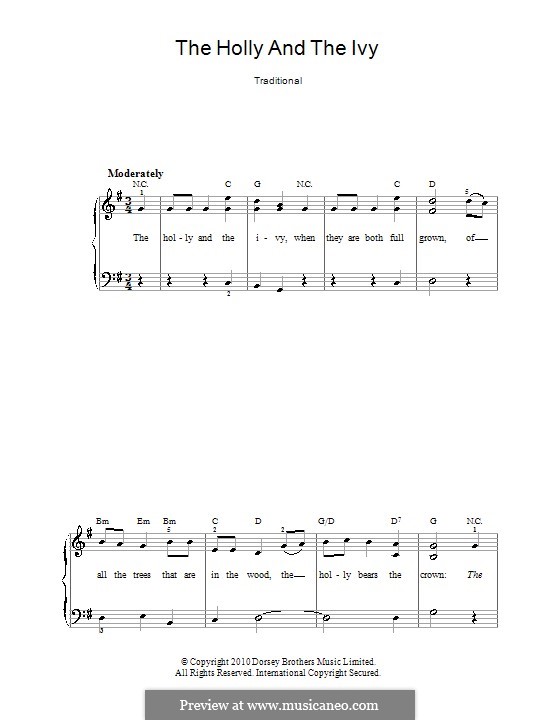 Piano version: Easy notes by folklore