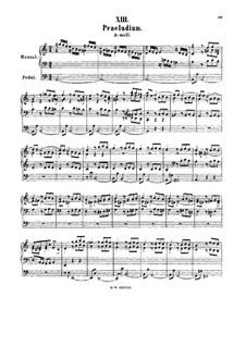 Präludium in a-Moll, BWV 569: Präludium in a-Moll by Johann Sebastian Bach