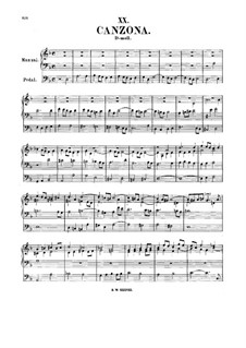 Kanzone in d-Moll, BWV 588: Kanzone in d-Moll by Johann Sebastian Bach