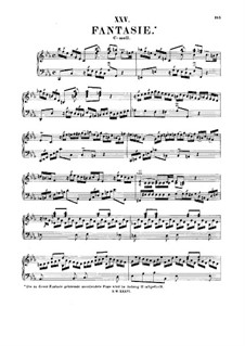 Fantasie und Fuge in c-Moll, BWV 906: Fantasie by Johann Sebastian Bach