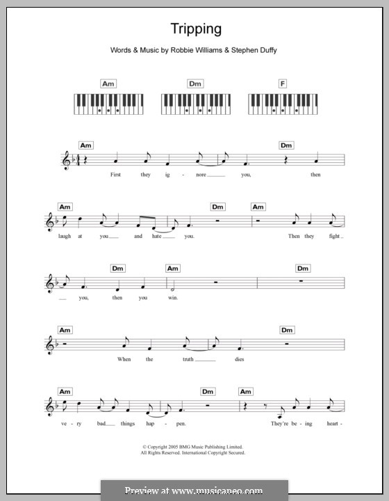 Tripping: Für Keyboard by Stephen Duffy