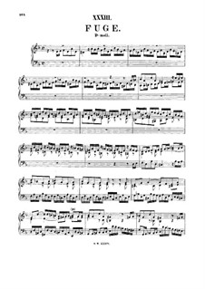 Die Fuge in d-Moll, BWV 948: Für Cembalo by Johann Sebastian Bach