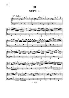 Suite für Laute (oder Cembalo), BWV 997: Version für Cembalo by Johann Sebastian Bach