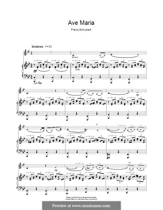 Two instruments version (printable scores): Für Klarinette und Klavier by Franz Schubert