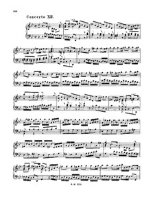 Konzert für Tasteninstrument in g-Moll, BWV 983: Konzert für Tasteninstrument in g-Moll by Johann Sebastian Bach
