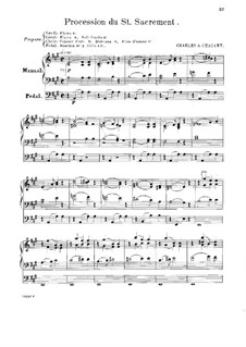 Procession du St. Sacrement: Procession du St. Sacrement by Alexis Chauvet