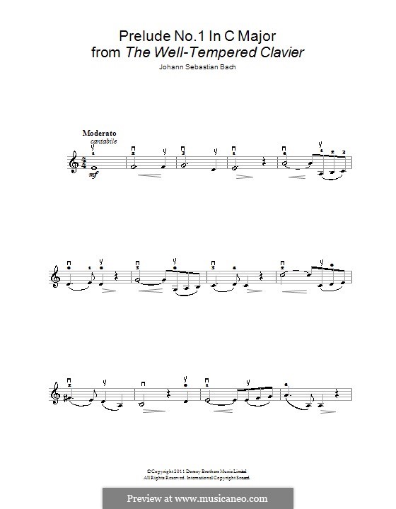 Ave Maria (Printable Sheet Music): Für Violine und Klavier – Solo Stimme by Johann Sebastian Bach, Charles Gounod