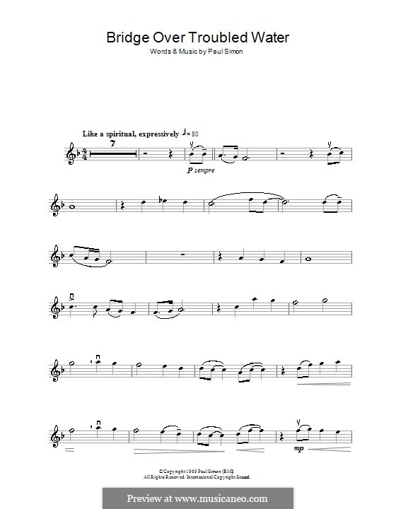 Instrumental version: Für Violine by Paul Simon