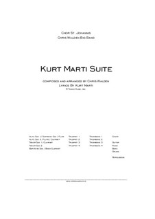 Kurt Marti Suite: Kurt Marti Suite by Chris Walden