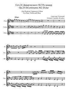 Divertimento Nr.2, Ор.24: Divertimento Nr.2 by Ksardas