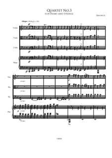 Quartet No.3: Quartet No.3 by Irminsul Harp