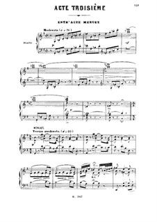 Der König hat's gesagt: Akt III by Léo Delibes