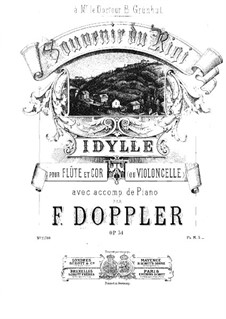 Souvenir du Rigi, Op.34: Vollpartitur by Franz Doppler