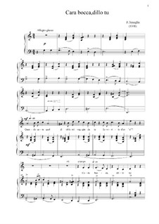 Cara bocca, dillo tu: Cara bocca, dillo tu by Antonio Francesco Tenaglia