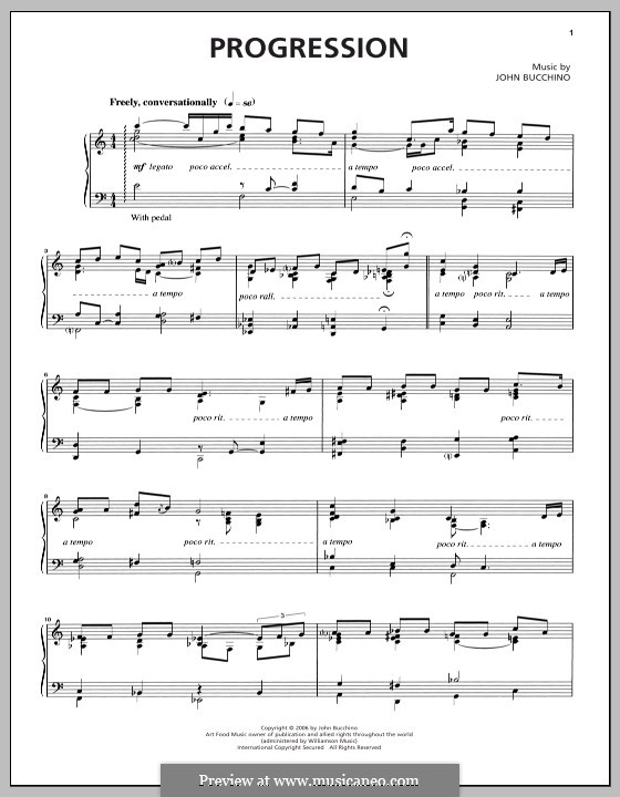 Progression: Für Stimme und Klavier by John Bucchino