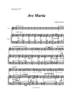 Ave Maria: Ave Maria by Antonio Cericola
